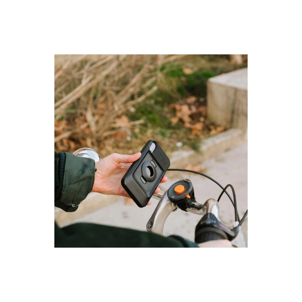 Tigra Sport - FitClic Neo Kit Vélo déporté pour iPhone XS Max