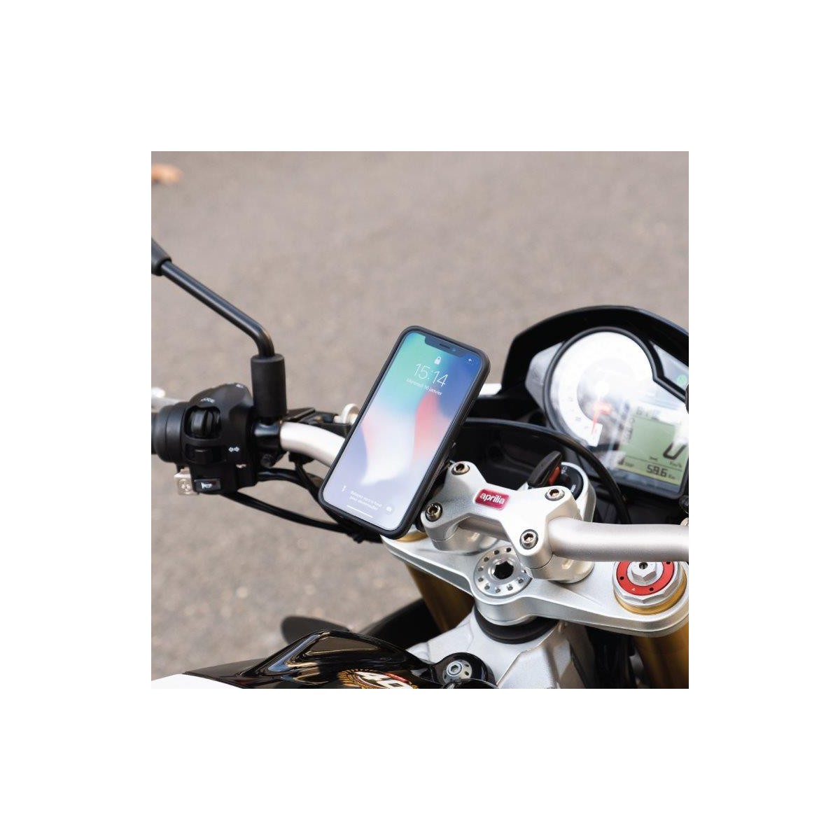 Tigra Sport FitClic Neo Motorcycle Kit for iPhone XR