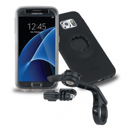 Tigra Sport Mount Case Samsung Galaxy s7 Bike Phone Holder & Mount & Rainguard 