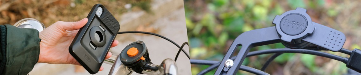 Heavy-Duty Bicycle Phone Mounts | TIGRA SPORT