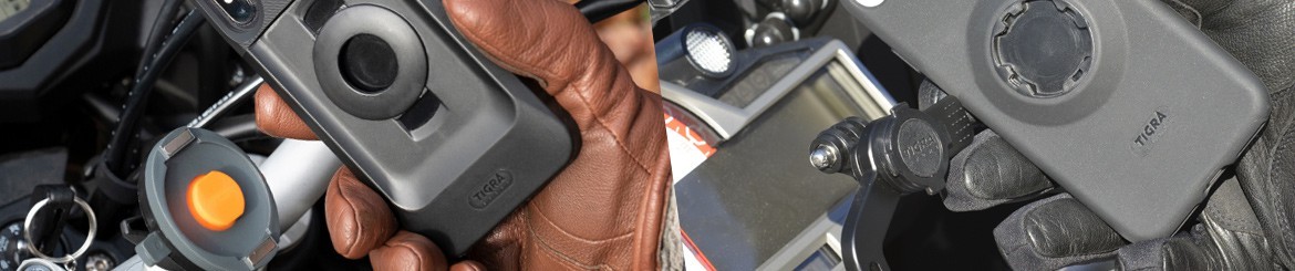 Heavy-Duty Motorcycle Phone Mounts | TIGRA SPORT
